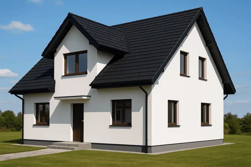 Czarny dach jaka elewacja – idealne kolory, które zachwycą każdego